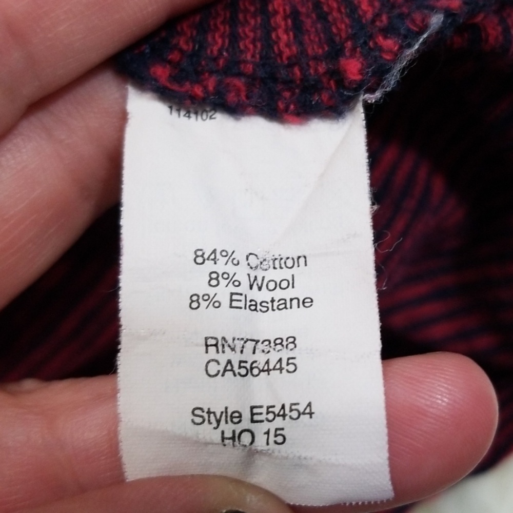 Madewell Micro Stripe Longsleeve Cotton Turtleneck - Picture 6 of 8